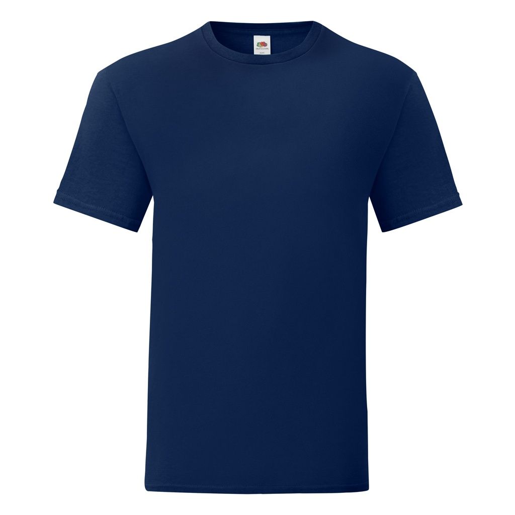 Schmal geschnittenes Rundhals T-Shirt