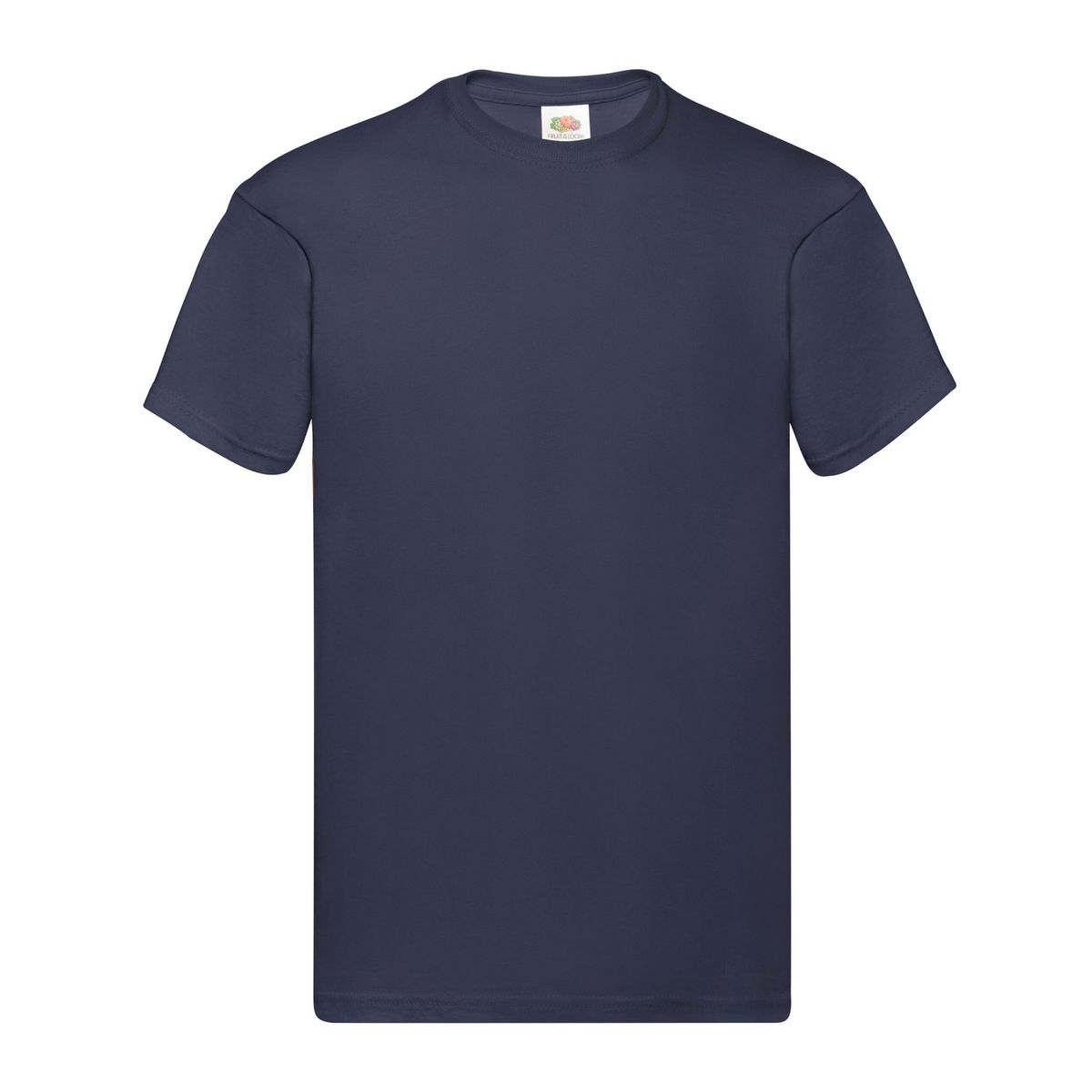 Essentielles Baumwoll-T-Shirt mit Rundhalsausschnitt
