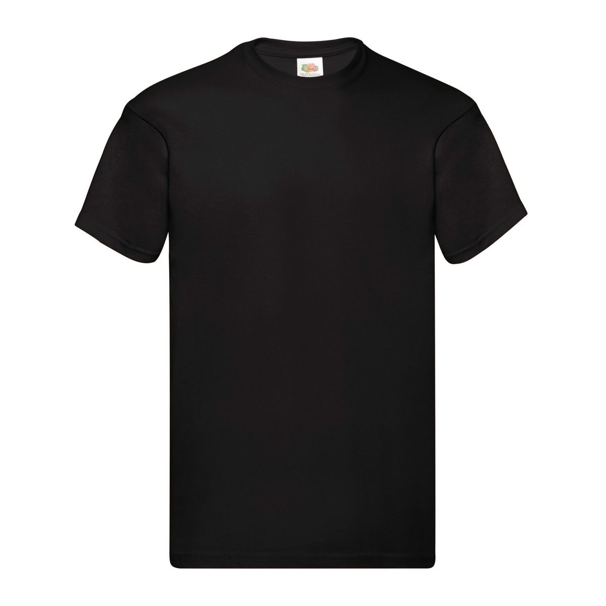 Klassisches Baumwoll-T-Shirt mit Rundhalsausschnitt