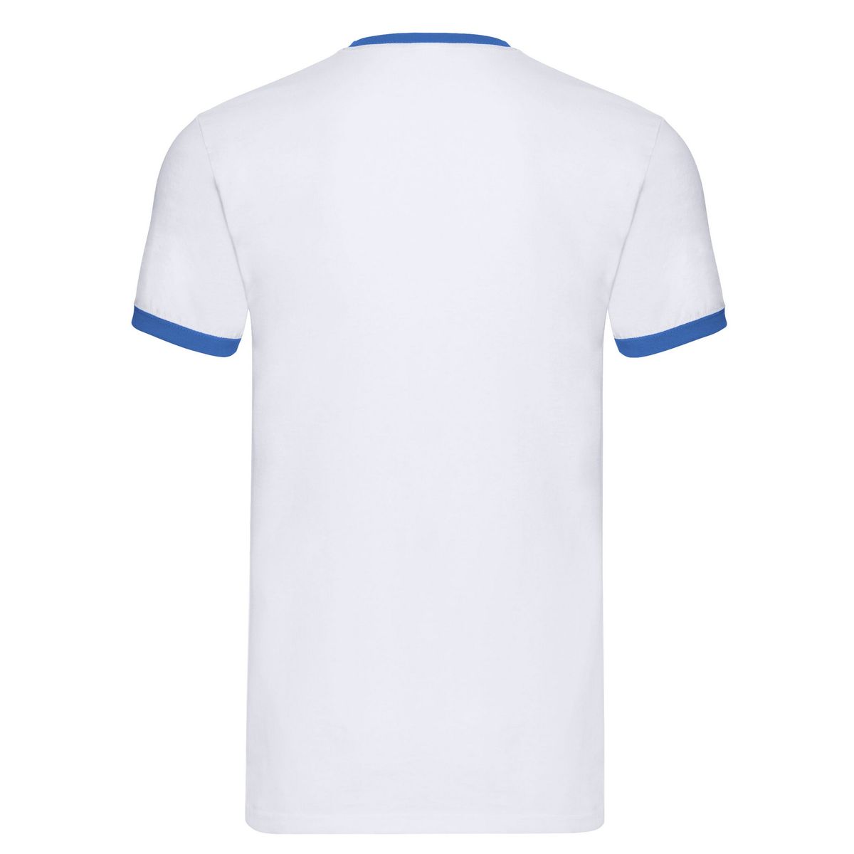 Klassisches Retro-Kontrast-Ringer-T-Shirt