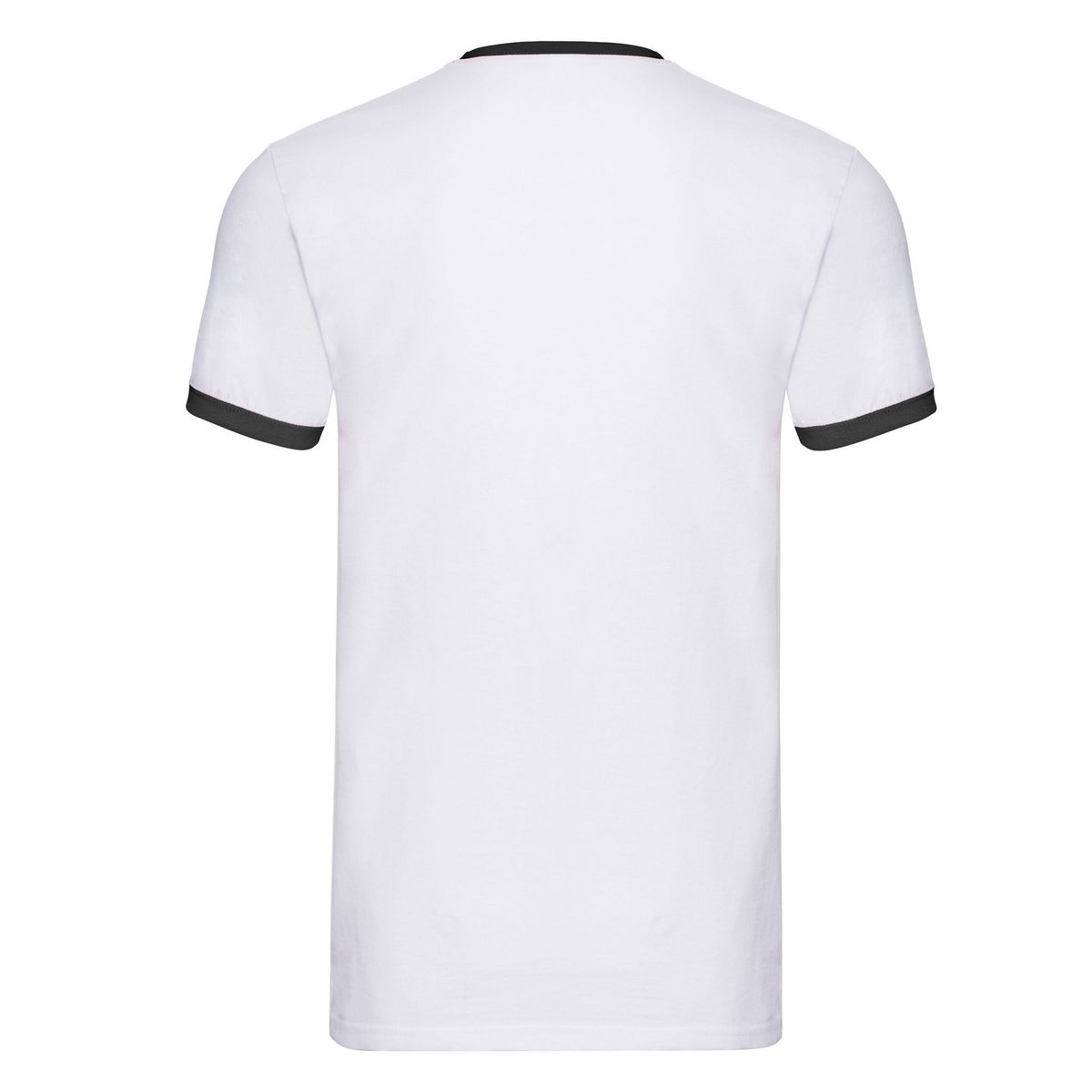 Klassisches Ringer-T-Shirt mit Kontrastdetails