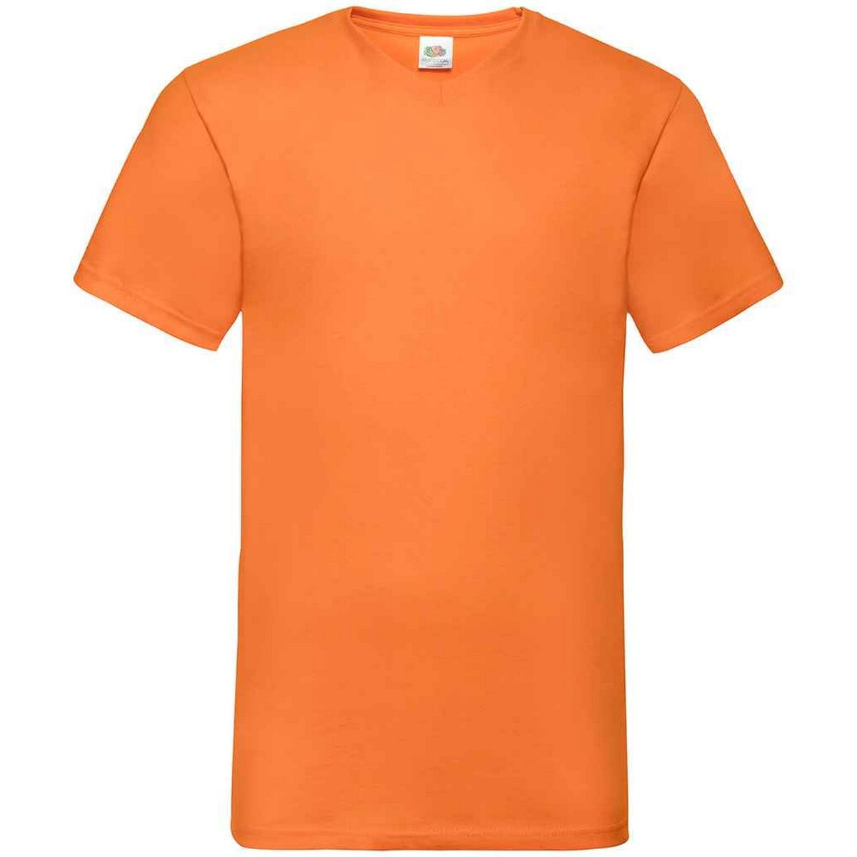 Klassisches T-Shirt mit V-Ausschnitt