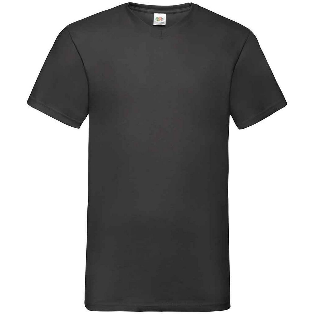 Klassisches T-Shirt mit V-Ausschnitt