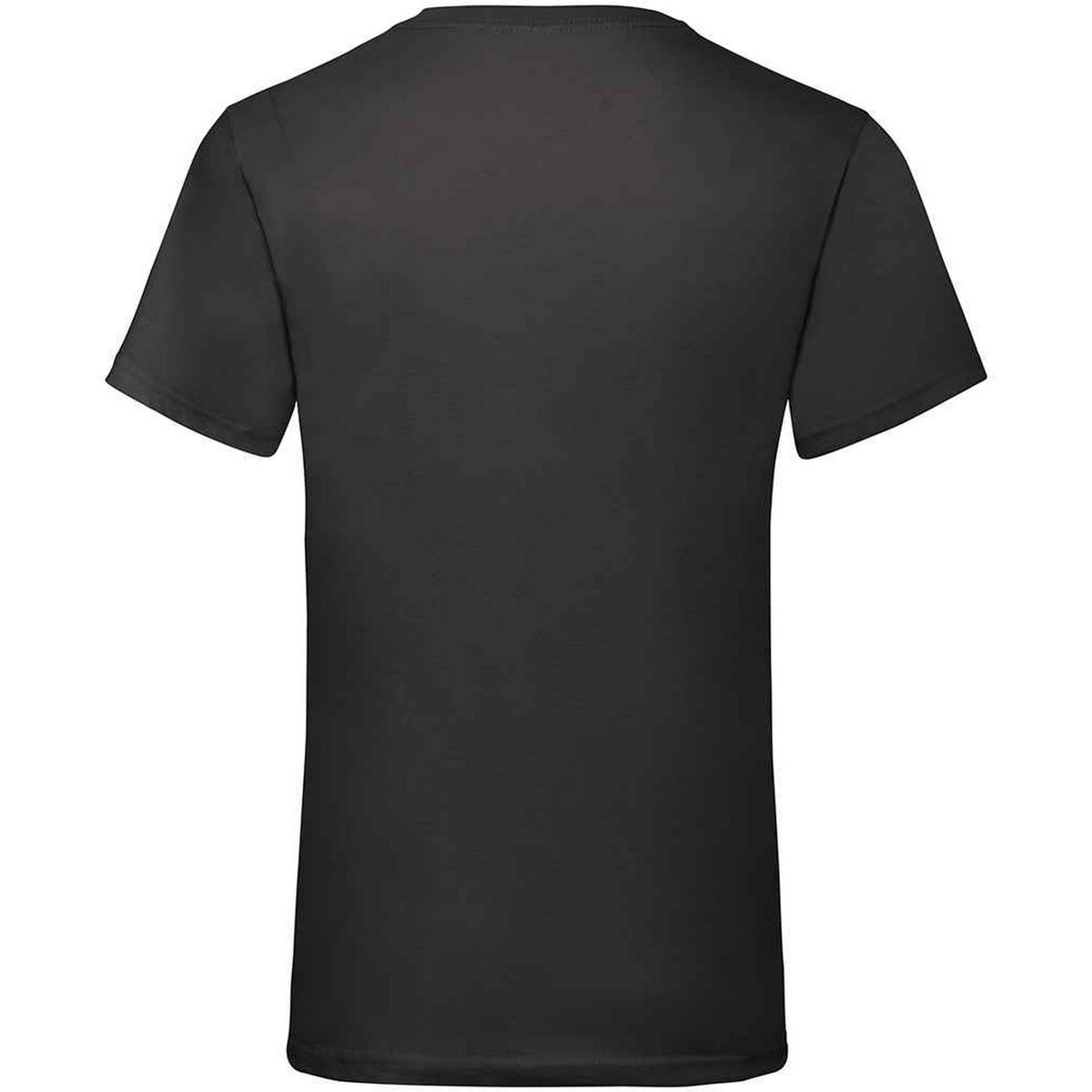 Klassisches T-Shirt mit V-Ausschnitt