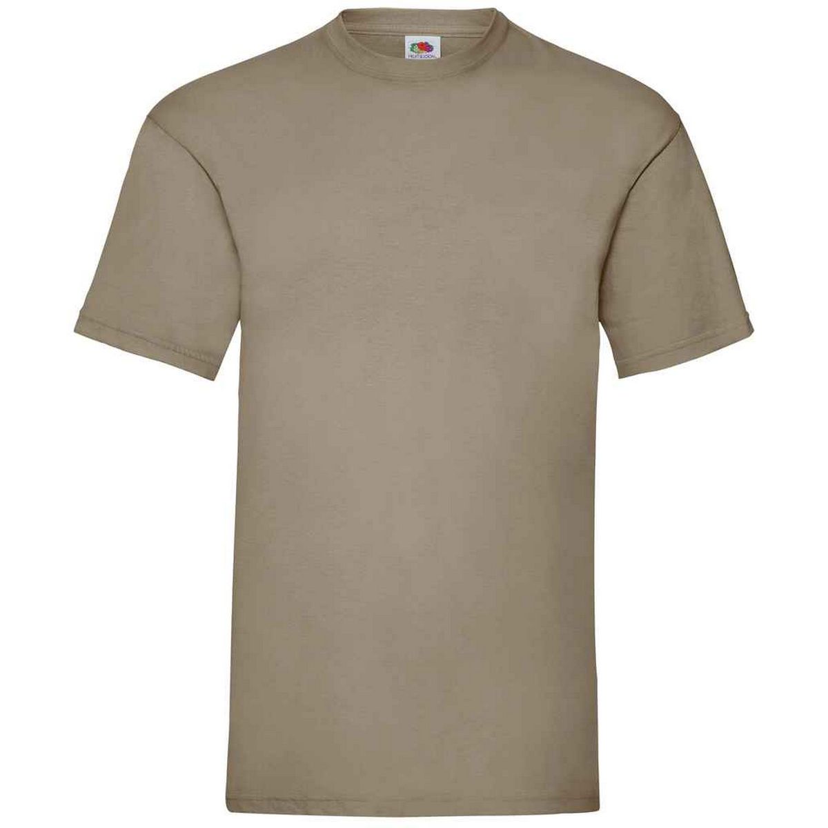 Klassisches Baumwoll-T-Shirt mit Rundhals