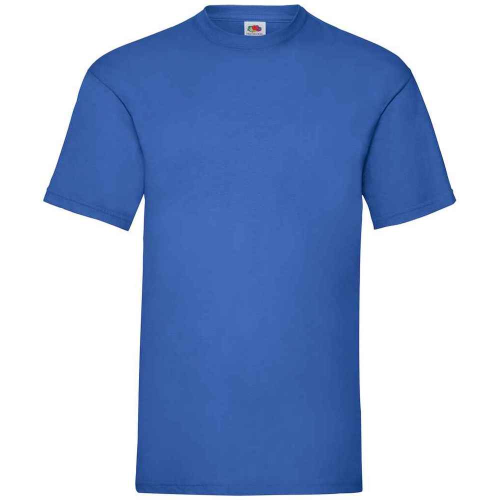 Klassisches Baumwollshirt mit Rundhalsausschnitt