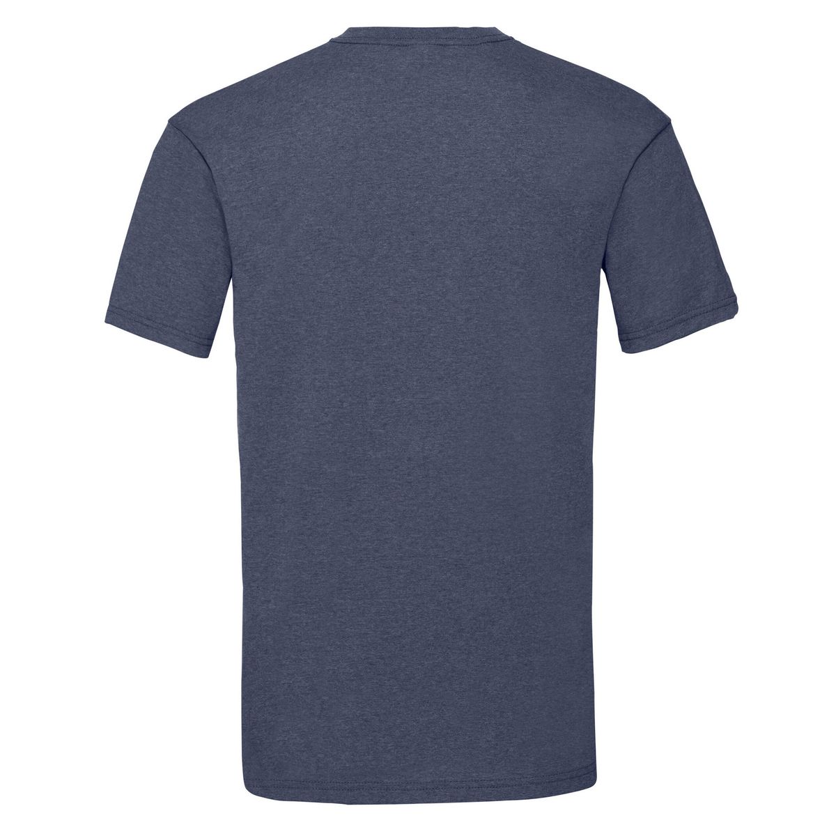 Klassisches Crewneck-T-Shirt in Melange-Optik