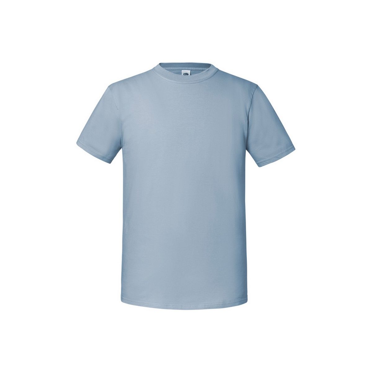Klassisches Rundhalsshirt aus ringgesponnener Baumwolle