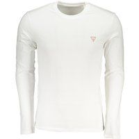 Minimalistisches Langarm-Logo-T-Shirt