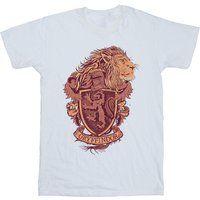 T-Shirt mit Löwenwappen-Grafik