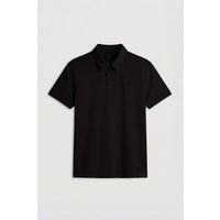 Kurzärmeliges Polo-Shirt aus Baumwollmix
