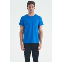 Klassisches Baumwoll-Elastan T-Shirt