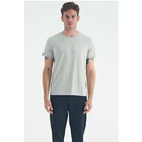 Klassisches Baumwoll-Stretch T-Shirt