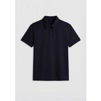 Kurzarm-Polohemd aus Baumwoll-Jersey