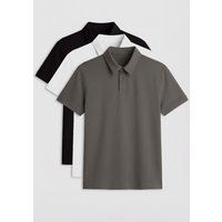 Minimalistisches Baumwoll-Jersey-Polo