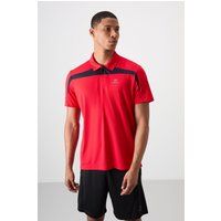 Sportliches Polo-Shirt mit Farbblock-Design
