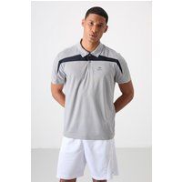Performance-Poloshirt mit Farbblock-Design