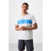 Sport-T-Shirt mit Farbblock-Paneelen