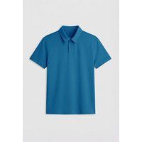 Minimalistisches Baumwoll-Jersey-Polohemd