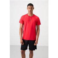 Performance-Jersey-T-Shirt mit regulärer Passform