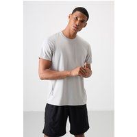 Sport-T-Shirt mit Rundhalsausschnitt