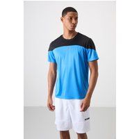 Sportliches Color-Block Rundhals-Modell