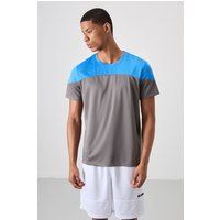 Sportliches T-Shirt mit Farbblockierung