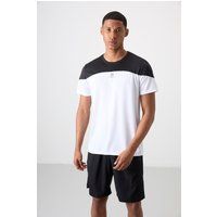 Sportliches T-Shirt mit Farbblock-Design