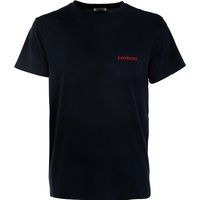 Minimalistisches Logo-T-Shirt mit Rundhalsausschnitt
