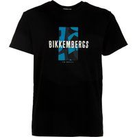 Baumwoll-T-Shirt mit Grafik-Logo-Print