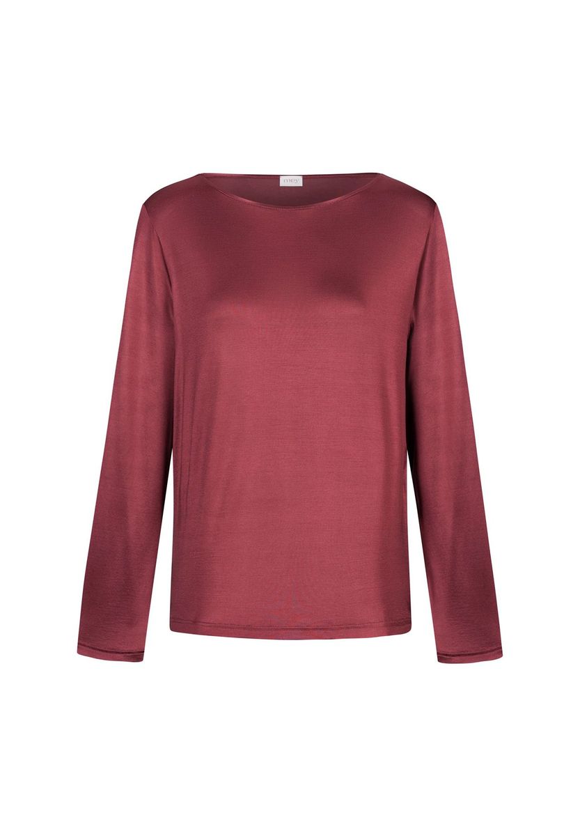 Damen Langarm Schlafoberteil