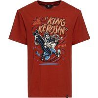 Atomic Attack Comic Grafik-T-Shirt