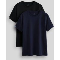 Klassisches Komfort-Fit Rundhals T-Shirt