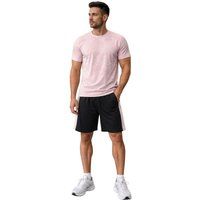 Strukturiertes Jersey T-Shirt und Shorts Set