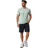 Space-Dye T-Shirt und Sportshorts
