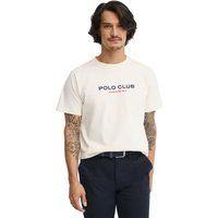 Baumwoll-T-Shirt mit Logo-Stickerei