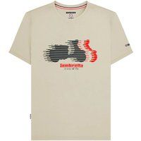Baumwoll-T-Shirt mit Roller-Grafikprint