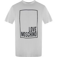 Baumwoll-T-Shirt mit Box-Logo