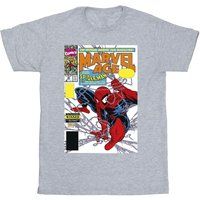 Vintage Comic-Grafik Baumwoll-T-Shirt
