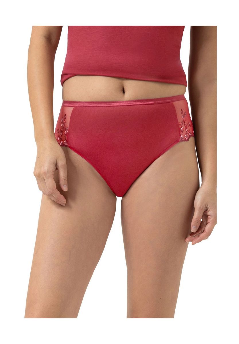 Hipster-Slip mit floraler Spitze