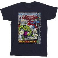 Vintage Comic Grafik-Print T-Shirt