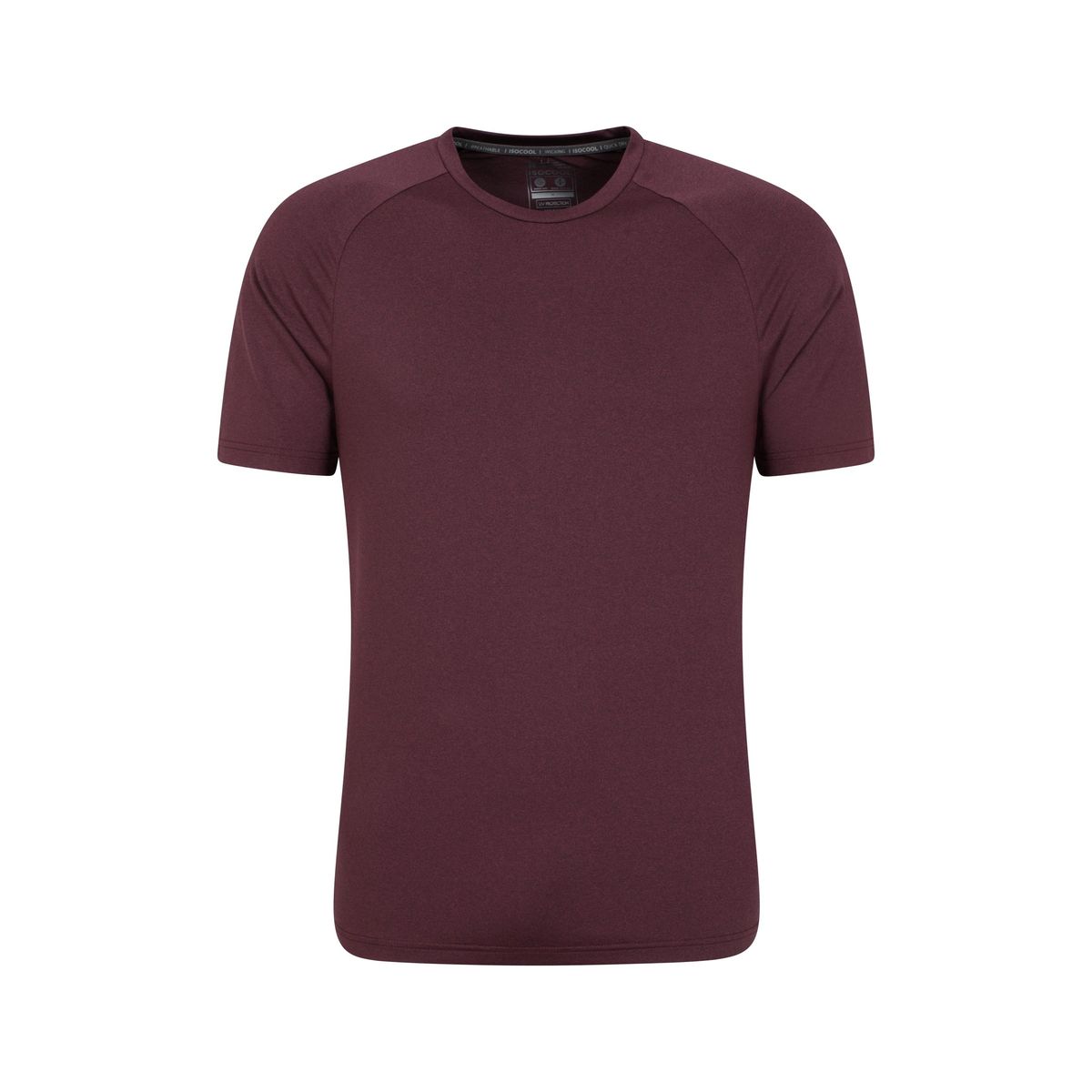 Leichtes Melange Funktions-T-Shirt