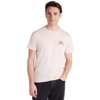 Bio-Baumwoll-T-Shirt mit Sonnenuntergang-Grafik