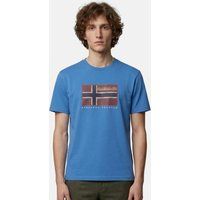 Grafik-T-Shirt mit Norwegen-Flagge