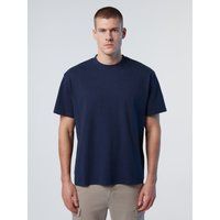 Schweres Bio-Baumwoll-T-Shirt mit Rundhals