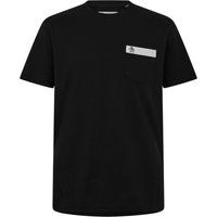 Baumwoll-T-Shirt mit Brusttasche