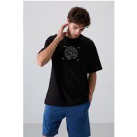 Oversized T-Shirt mit Grafikprint