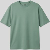 Lockeres T-Shirt aus Baumwollmischung