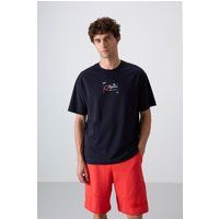 Oversized T-Shirt mit Grafik-Print