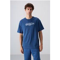 Oversized Grafik-Logo T-Shirt